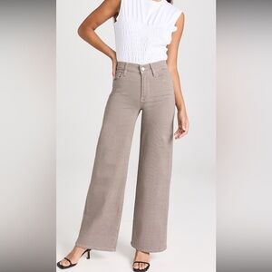 Frame Denim Taupe Flare & Wide Leg Jeans